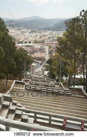 Stairs Leading To The Guadalupe Church, San Cristobal De Las Casas, Chiapas, Mexico View Large Photo Image Stock Image - Stairs Leading To The Guadalupe Church, San Cristobal De Las Casas, Chiapas, Mexico. Fotosearch