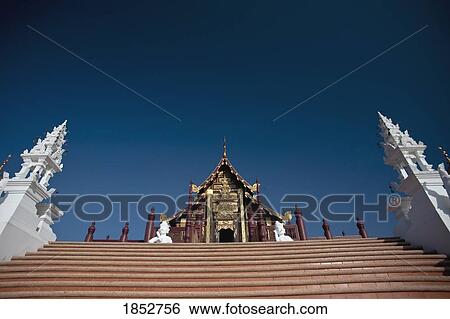 Stairway To Rajapreuk Gardens; Chiang Mai, Thailand View Large Photo Image Stock Photograph - Stairway To Rajapreuk Gardens; Chiang Mai, Thailand. Fotosearch