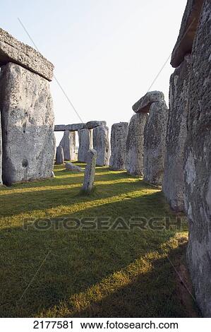 Standing Stones; England View Large Photo Image Stock Image - Standing Stones; England. Fotosearch