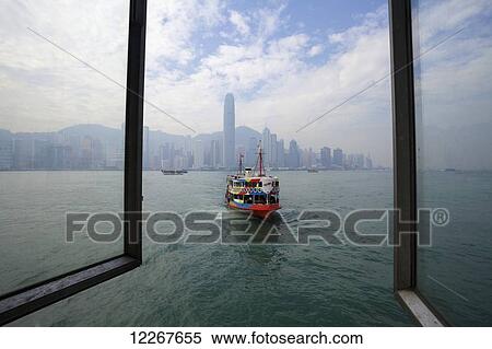 Star Ferry arriving at Tsim Sha Tsui terminal; Hong Kong View Large Photo Image Stock Photography - Star Ferry arriving at Tsim Sha Tsui terminal; Hong Kong. Fotosearch