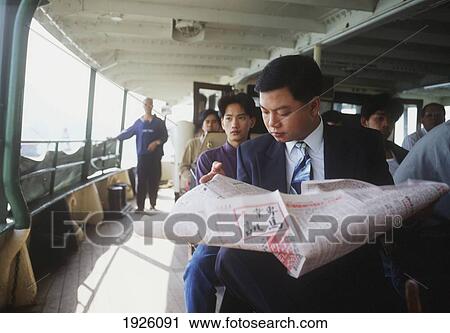Star Ferry Businessman. View Large Photo Image Stock Image - Star Ferry Businessman.. Fotosearch