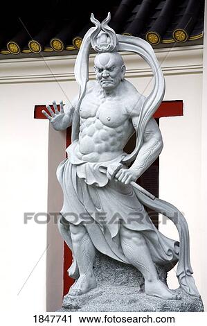 Statue At Buddha Tooth Relic Temple & Museum; Singapore, Singapore View Large Photo Image Stock Image - Statue At Buddha Tooth Relic Temple & Museum; Singapore, Singapore. Fotosearch