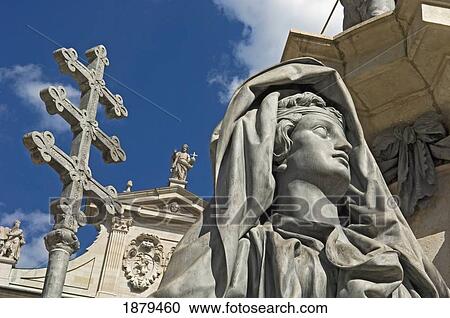 Statue At Domplatz Cathedral, Close Up View Large Photo Image Stock Image - Statue At Domplatz Cathedral, Close Up. Fotosearch