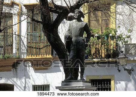 Statue In Front Of House View Large Photo Image Stock Image - Statue In Front Of House. Fotosearch