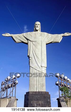 Stock Photo - Statue Of Christ. Fotosearch