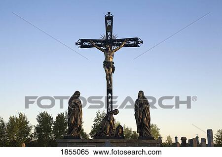 Stock Photography - Statue Of Crucifixion. Fotosearch