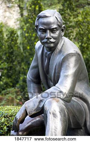 Stock Photo - Statue Of Dr. Sun Yat Sen By Cao Chong-En In Sun Yat Sen Memorial Hall; Taipei, Taiwan, Republic Of China. Fotosearch