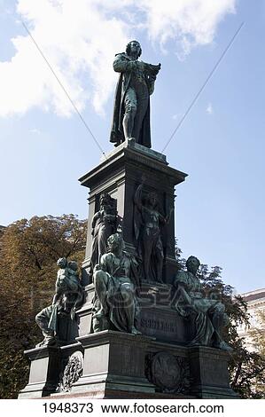 Statue of Friedrich Schiller, Vienna (Wien), Austria View Large Photo Image Stock Image - Statue of Friedrich Schiller, Vienna (Wien), Austria. Fotosearch