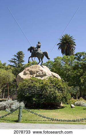 Statue Of General San Martin; Mendoza Argentina View Large Photo Image Stock Image - Statue Of General San Martin; Mendoza Argentina. Fotosearch