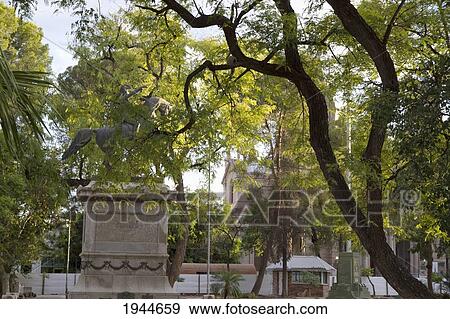 Statue of General San Martin on Plaza 25 de Mayo, La Rioja, Argentina View Large Photo Image Stock Photo - Statue of General San Martin on Plaza 25 de Mayo, La Rioja, Argentina. Fotosearch