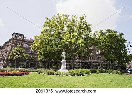 Statue Of George Szondy On Andrassy Avenue, Budapest, Hungary View Large Photo Image Stock Photograph - Statue Of George Szondy On Andrassy Avenue, Budapest, Hungary. Fotosearch