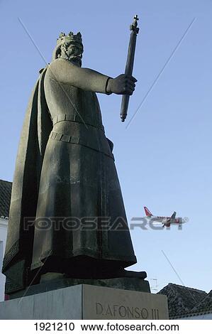 Statue Of King Dom Afonso Iii; Faro, Portugal View Large Photo Image Stock Image - Statue Of King Dom Afonso Iii; Faro, Portugal. Fotosearch