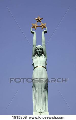 Stock Photo - Statue Of Liberty, Freedom Monument. Fotosearch