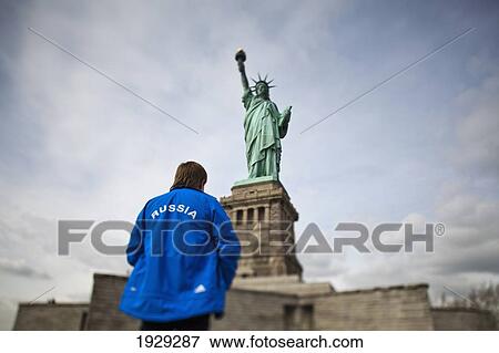 Stock Photo - Statue of Liberty, Liberty Island; New York City, New York, United States of America. Fotosearch