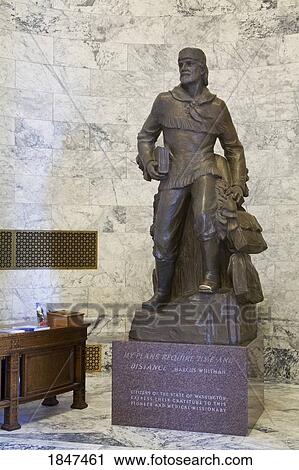 Statue Of Marcus Whitman, State Capitol; Olympia, Washington, Usa View Large Photo Image Stock Image - Statue Of Marcus Whitman, State Capitol; Olympia, Washington, Usa. Fotosearch