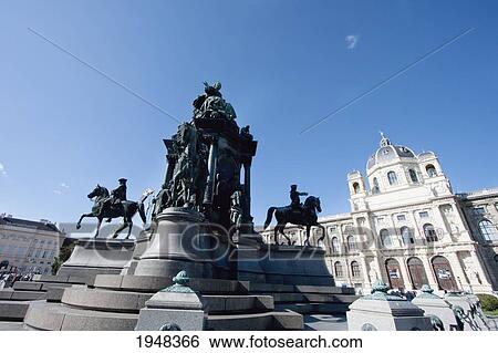 Statue of Maria Theresa by Kaspar von Zumbusch on the Maria-Theresia-Platz and Natural History Museum, Vienna (Wien), Austria View Large Photo Image Stock Photograph - Statue of Maria Theresa by Kaspar von Zumbusch on the Maria-Theresia-Platz and Natural History Museum, Vienna (Wien), Austria. Fotosearch