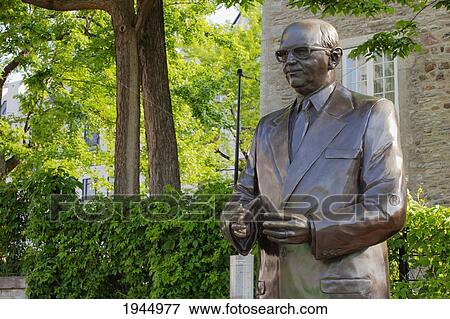 Statue Of Mayor Jean Drapeau In Old Montreal; Montreal Quebec Canada View Large Photo Image Stock Photo - Statue Of Mayor Jean Drapeau In Old Montreal; Montreal Quebec Canada. Fotosearch
