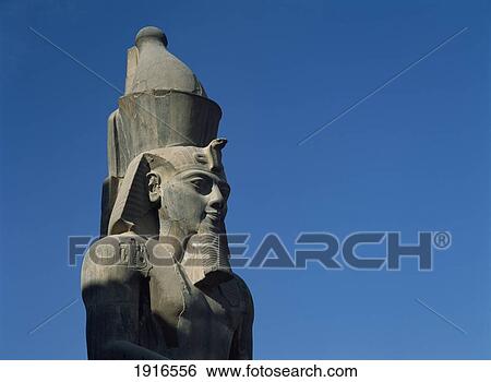 Stock Photograph - Statue Of Ramses 2Nd. Fotosearch