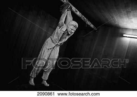 Stock Image - Statues In Amna Suraka (Red Security) Museum, Iraq. Fotosearch