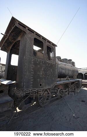 Steam Locomotive At The Baquedano Railway Museum, Antofagasta Region, Chile View Large Photo Image Stock Image - Steam Locomotive At The Baquedano Railway Museum, Antofagasta Region, Chile. Fotosearch