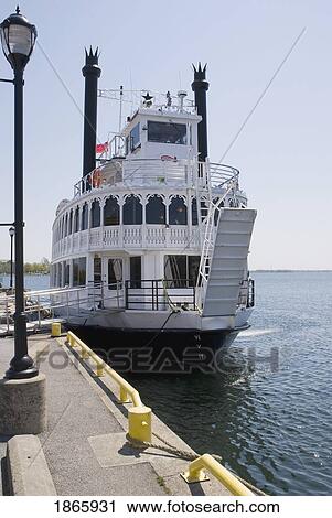Steamboat In Kingston, Ontario, Canada View Large Photo Image Stock Image - Steamboat In Kingston, Ontario, Canada. Fotosearch