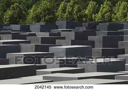 Stelae Of The Memorial To The Murdered Jews Of Europe, Berlin, Germany View Large Photo Image Stock Photography - Stelae Of The Memorial To The Murdered Jews Of Europe, Berlin, Germany. Fotosearch