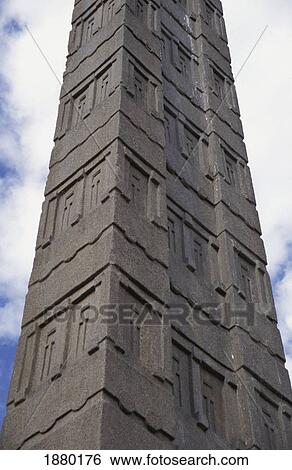 Stock Photograph - Stelae Park Obelisk. Fotosearch
