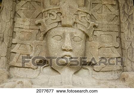 Stock Photo - Stele C, Quirigu. Fotosearch