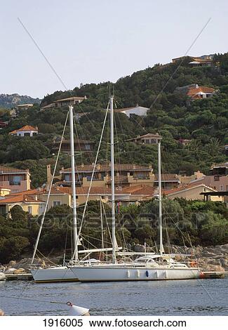 Stella Maris Church, Porto Cervo á View Large Photo Image Stock Photography - Stella Maris Church, Porto Cervo á. Fotosearch