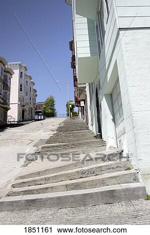 Steps On A City Street View Large Photo Image Stock Image - Steps On A City Street. Fotosearch