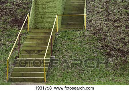 Steps outside Iguazu waterfalls, Brazil. View Large Photo Image Stock Photo - Steps outside Iguazu waterfalls, Brazil.. Fotosearch