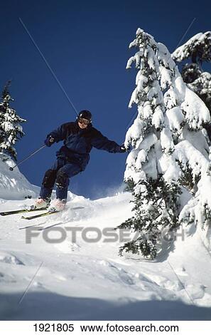 Stock Photography - Steve Geiger, Mt. Baker. Fotosearch