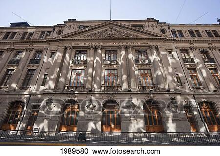 Stock Image - Stock market, Santiago, Metropolitan Region, Chile. Fotosearch