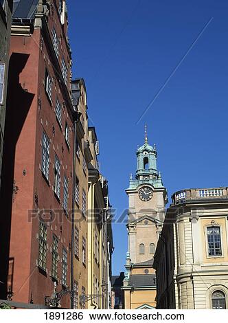 Stock Photograph - Stockyrkan, Gamia Stan. Fotosearch