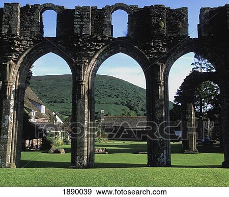 Stone Archway Of Llanthny Priory View Large Photo Image Stock Photo - Stone Archway Of Llanthny Priory. Fotosearch