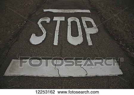 Stop sign on a trail; Edmonton, Alberta, Canada View Large Photo Image Stock Image - Stop sign on a trail; Edmonton, Alberta, Canada. Fotosearch