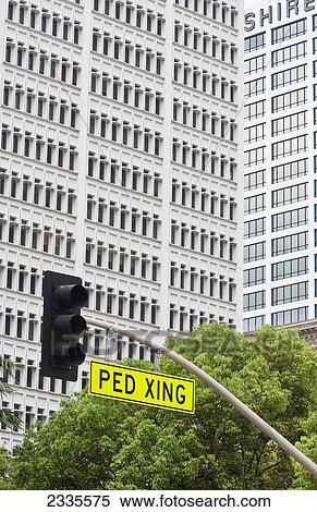 Stoplight With Buildings In Background; California, Usa View Large Photo Image Stock Photography - Stoplight With Buildings In Background; California, Usa. Fotosearch
