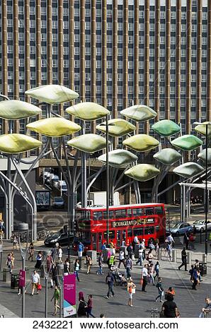 Stock Image - Stratford Centre; London, England. Fotosearch