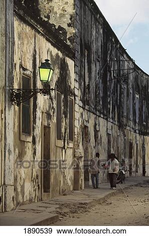 Street And Street Lamp View Large Photo Image Stock Photo - Street And Street Lamp. Fotosearch
