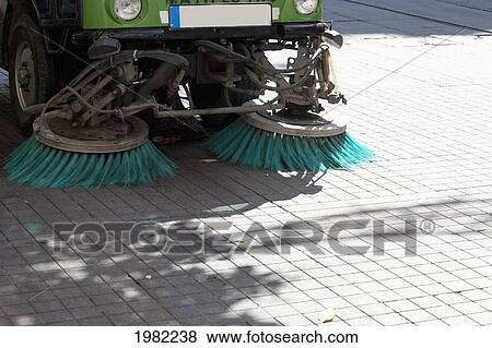 Stock Photo - Street Cleaning; Istanbul Turkey. Fotosearch