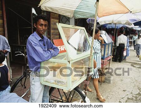 Street Food Stall View Large Photo Image Stock Photo - Street Food Stall. Fotosearch