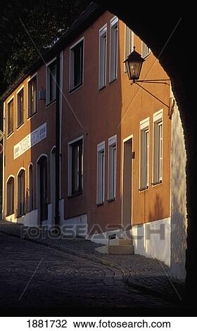 Street In Old Town View Large Photo Image Stock Image - Street In Old Town. Fotosearch