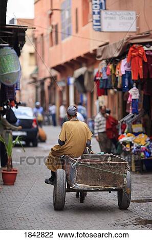 Street Life Near Djemaa El Fna District; Marrakech, Morocco View Large Photo Image Stock Image - Street Life Near Djemaa El Fna District; Marrakech, Morocco. Fotosearch