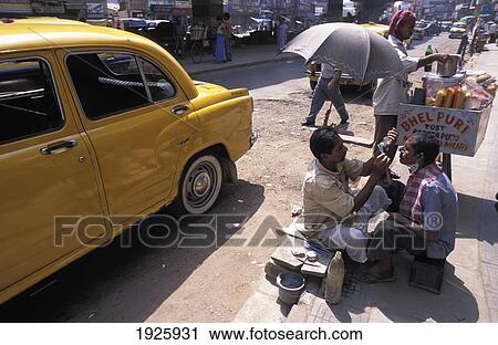 Street Scene And Yellow Taxi View Large Photo Image Stock Image - Street Scene And Yellow Taxi. Fotosearch