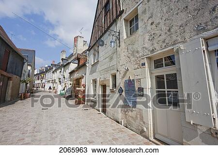 Street Scene, Azay-Le-Rideau, Indre-Et-Loire, France View Large Photo Image Stock Image - Street Scene, Azay-Le-Rideau, Indre-Et-Loire, France. Fotosearch
