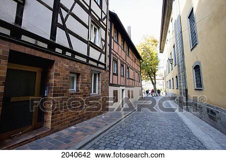 Street Scene, Bamberg, Bavaria, Germany View Large Photo Image Stock Image - Street Scene, Bamberg, Bavaria, Germany. Fotosearch