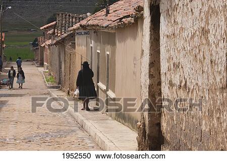 Street scene, Bolivia View Large Photo Image Stock Image - Street scene, Bolivia. Fotosearch