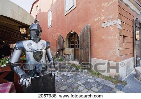 Street Scene In Buda, Budapest, Hungary View Large Photo Image Stock Photo - Street Scene In Buda, Budapest, Hungary. Fotosearch