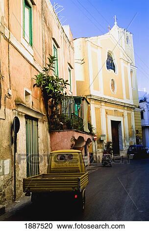 Street Scene In Procida View Large Photo Image Stock Image - Street Scene In Procida. Fotosearch