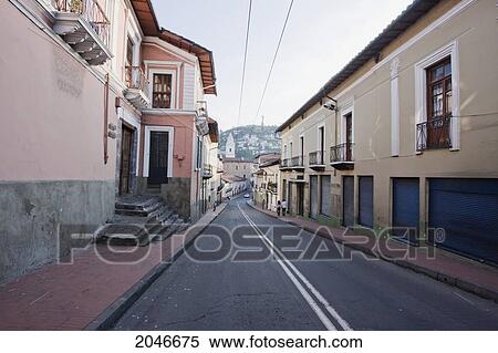 Street Scene In The Historical District, Quito, Pichincha, Ecuador View Large Photo Image Stock Photography - Street Scene In The Historical District, Quito, Pichincha, Ecuador. Fotosearch